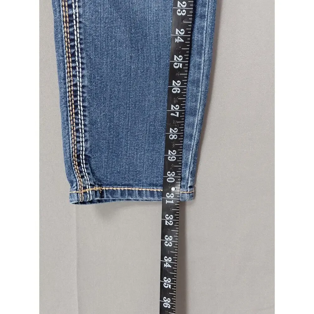 Seven7 Blue Skinny Stretch Jeans Women Size 26